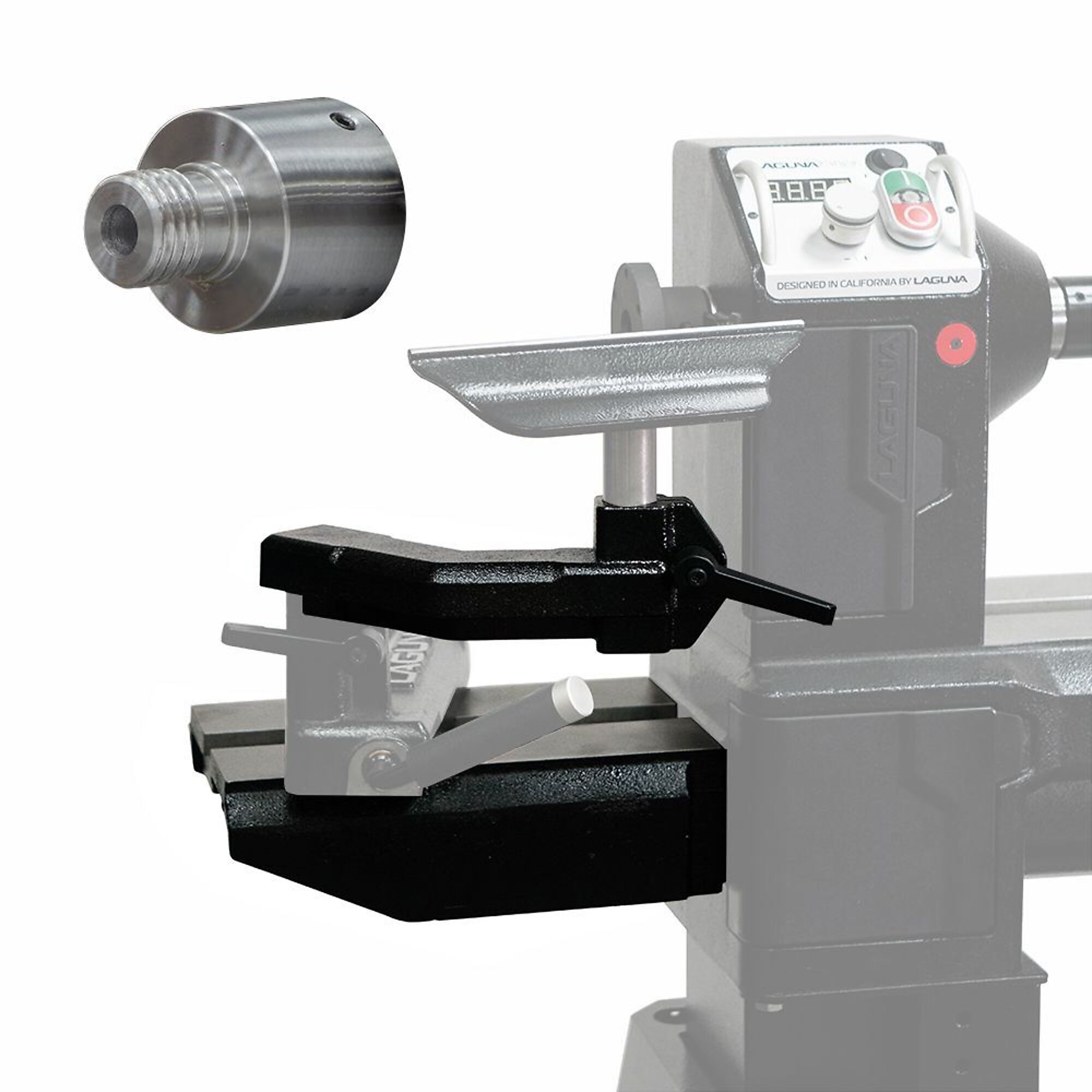 Laguna 10in. Expansion Set - Bed Extension, Banjo Extension, Spindle Adapter, Model# 12|16 Lathe